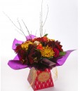 festive-jewels-handtied-bouquet-in-gift-box-the-cornflower