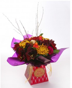 festive-jewels-handtied-bouquet-in-gift-box-the-cornflower